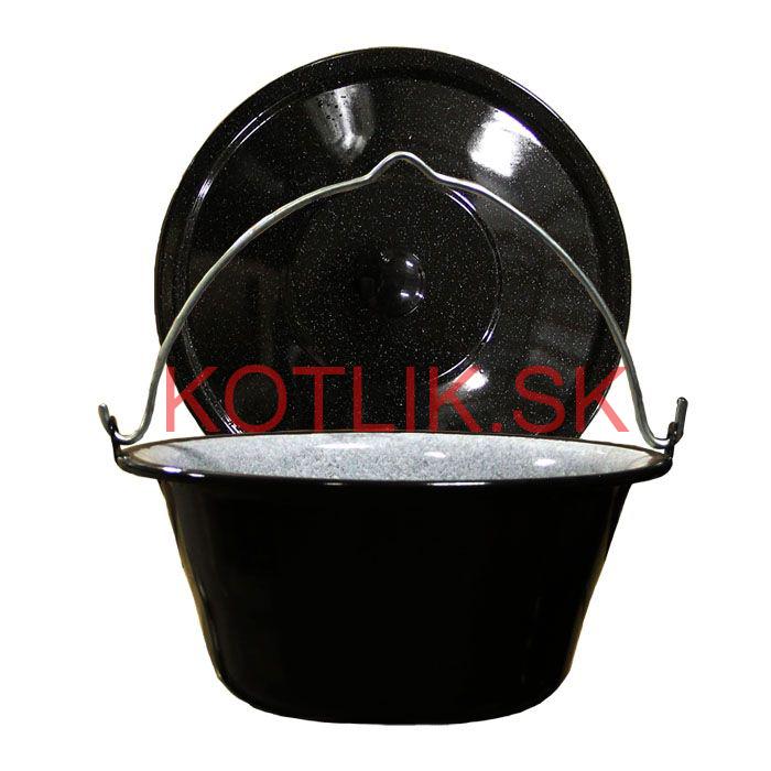 Smaltovaný kotlík 8 L + pokrievka