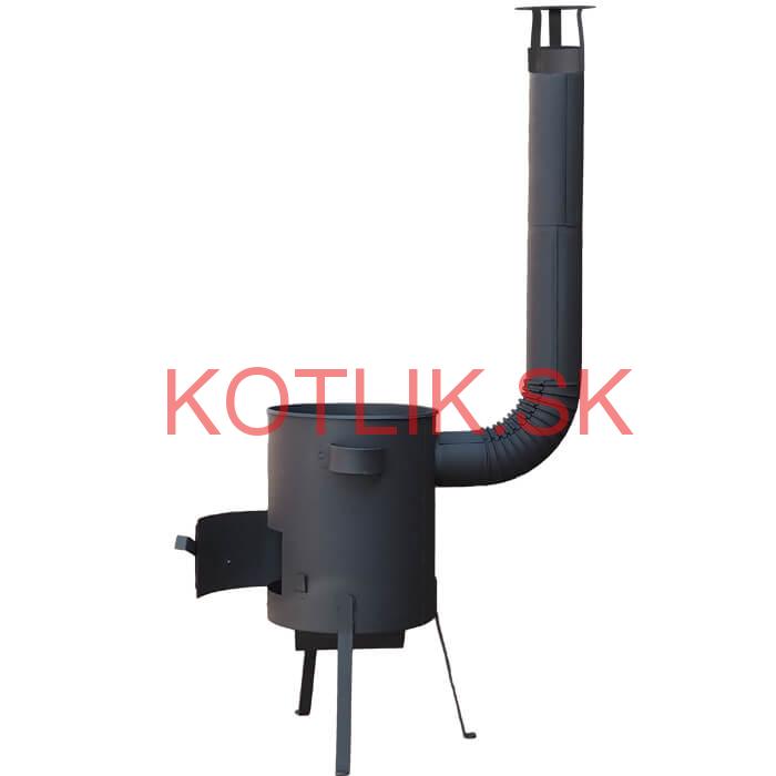 Kotlina 45 cm s žiaruvzdornou farbou PLUS 600 4 MM