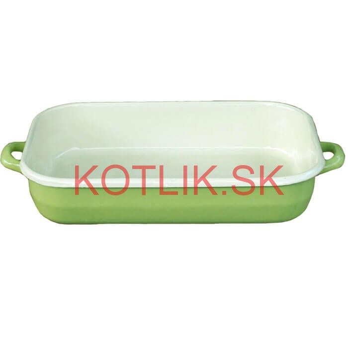 Smaltovaný pekáč 40 x 21,5 cm GREEN