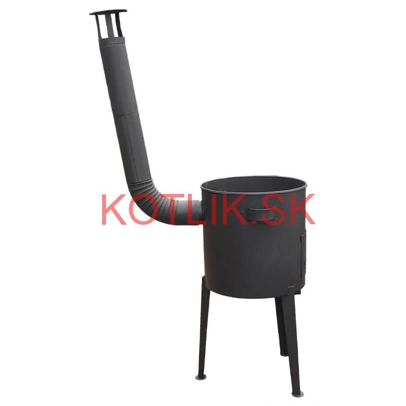 Vysoká kotlina 42 cm (1,5 mm) HODO + žiaruvzdorná farba PLUS 600