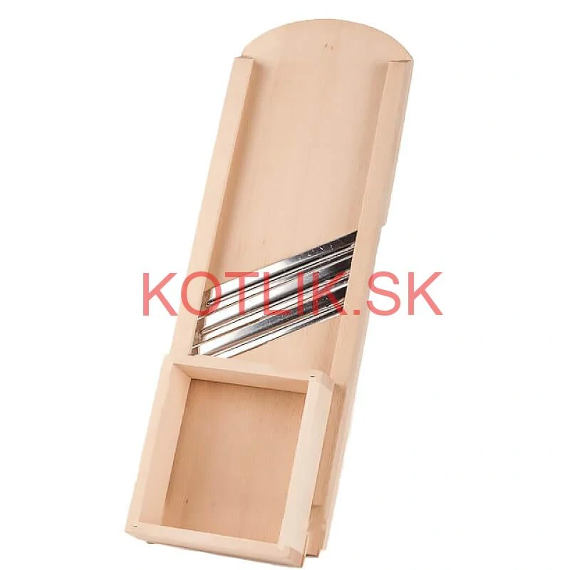 Ručný drevený krájač kapusty 3 nože 66 x 24 cm (stredný)