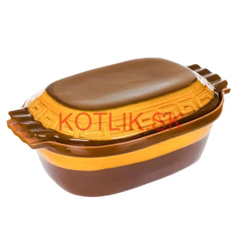 Rímska misa / pekáč z glazovanej terakotovej hliny 6 l