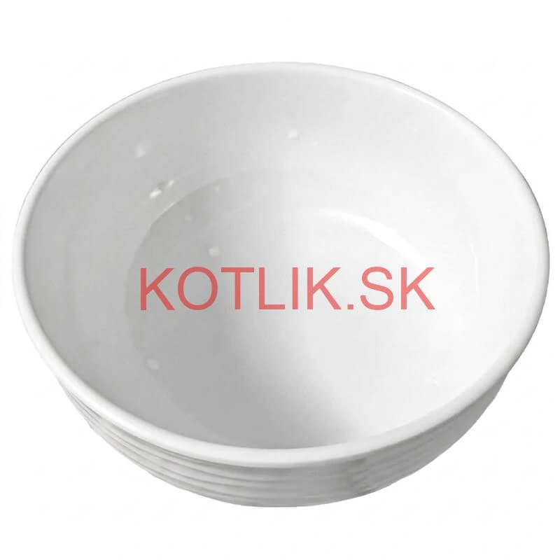 Prémiová biela miska s kamennou štruktúrou 750 ml