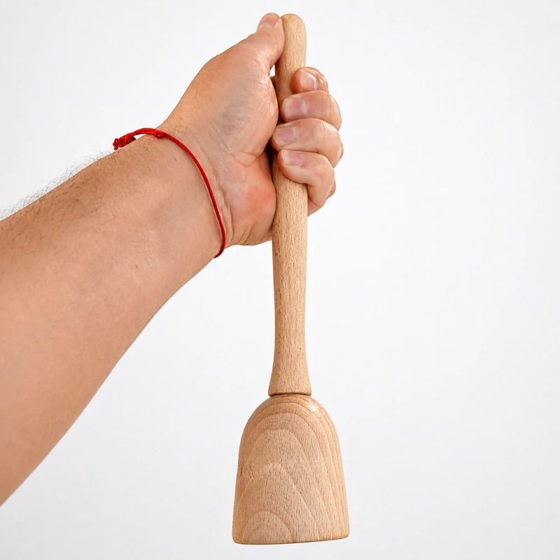 Drevený drvič na zemiaky a zeleninu 30 cm