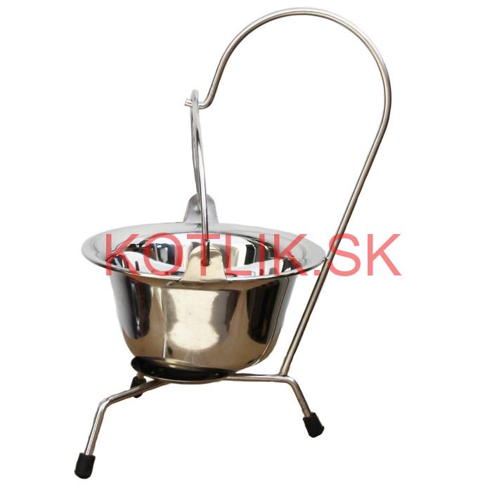 Servírovací kotlík 0,8 L - antikorový