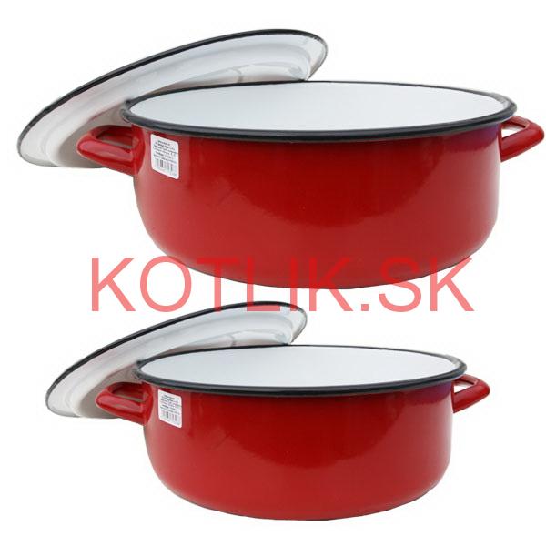 Smaltovaná sada kastrólov Classic 8
