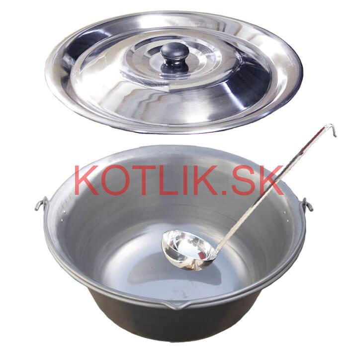 Nerezový kotlík 10 L (1,5 mm) + antikorová pokrievka