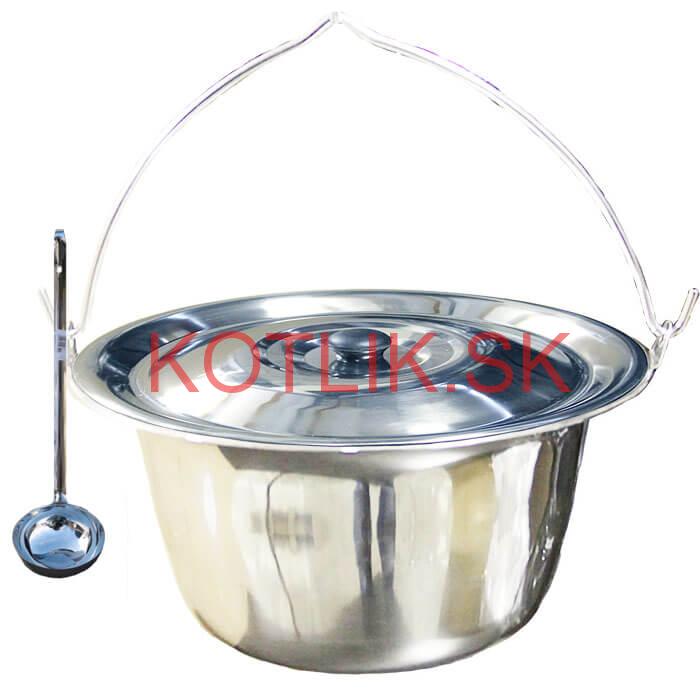 Antikorový kotlík 20 L (1,2 mm) + antikorová pokrievka