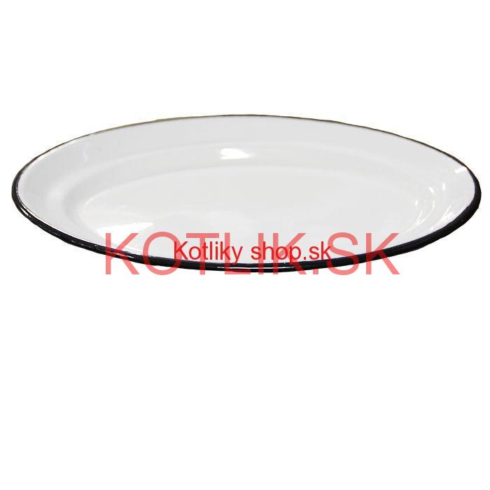 Smaltovaný podnos 35 x 25 cm