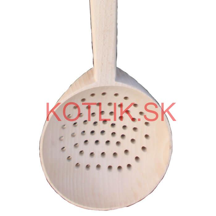 Veľká naberačka – varecha - dierovaná 70 cm