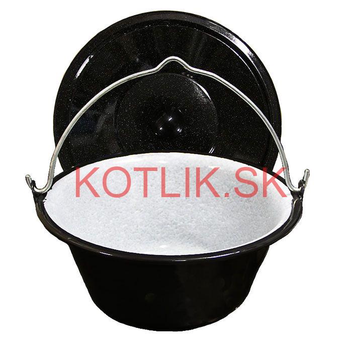 Smaltovaný kotlík 8 L + pokrievka
