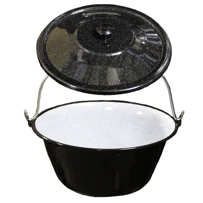 Smaltovaný kotlík 16 L + pokrievka