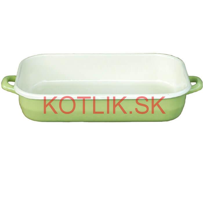 Smaltovaný pekáč 40 x 21,5 cm GREEN