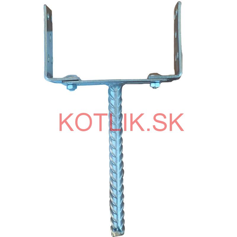 Pätka zápustná, kotviaca, nastaviteľná 0-17 cm