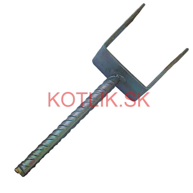 Pätka zápustná, kotviaca, pozinkovaná 8 cm