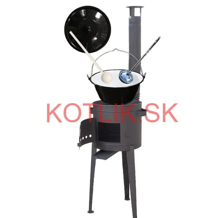 Smaltovaný kotlík 20 L (1,2 mm) + vysoká kotlina (1,5 mm) HODO 42 PLUS 600