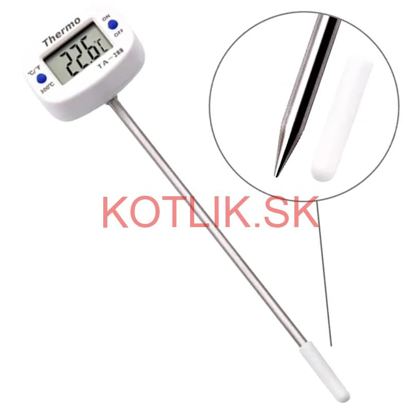 Kuchynský digitálny teplomer