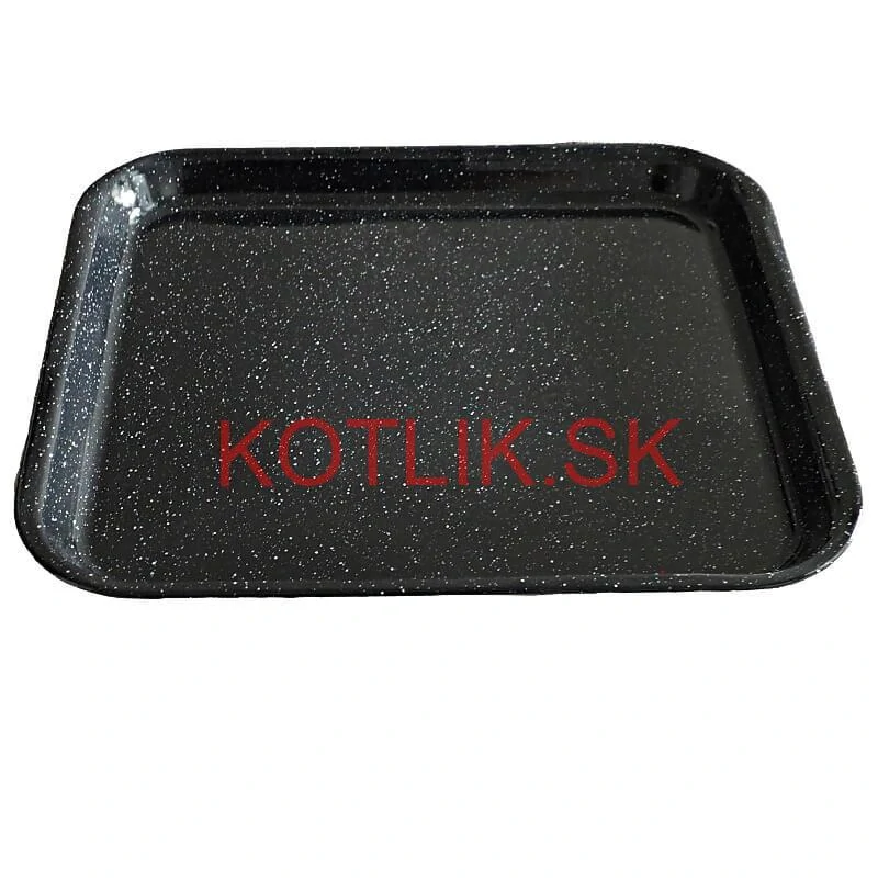 Smaltovaný pekáč na pečenie koláčov 41,5 cm JUMBO