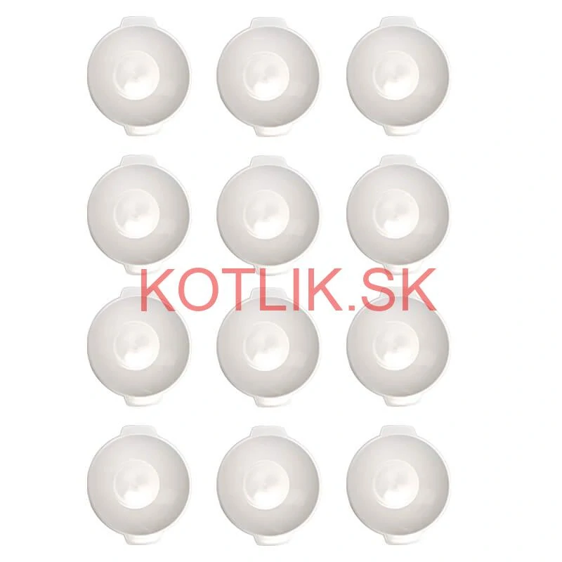 Sada 12 ks: Plastová miska na fajnový kotlíkový guláš a polievky – 750 ml