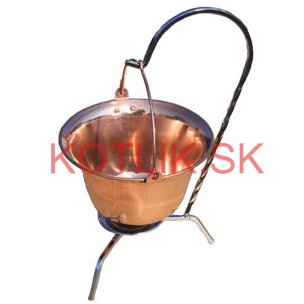 Medený servírovací kotlík 0,8 L
