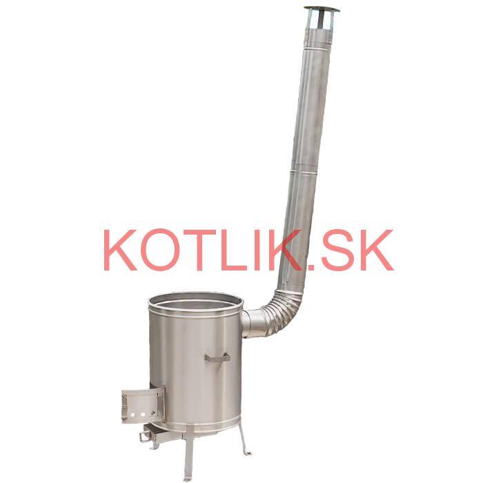 Nerezová kotlina 45 cm LUX