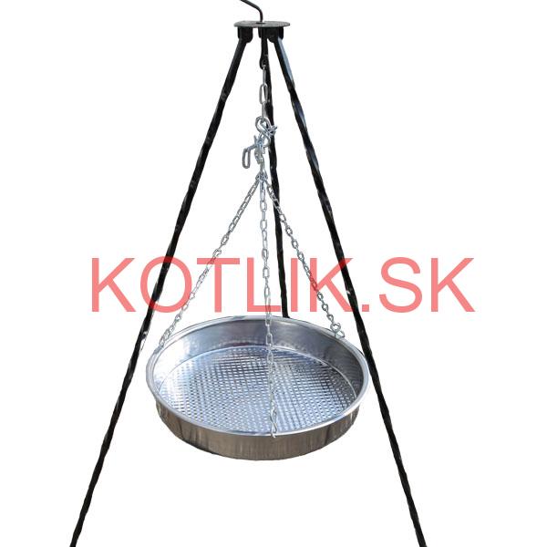Nerezová panvica s retiazkou 42 cm