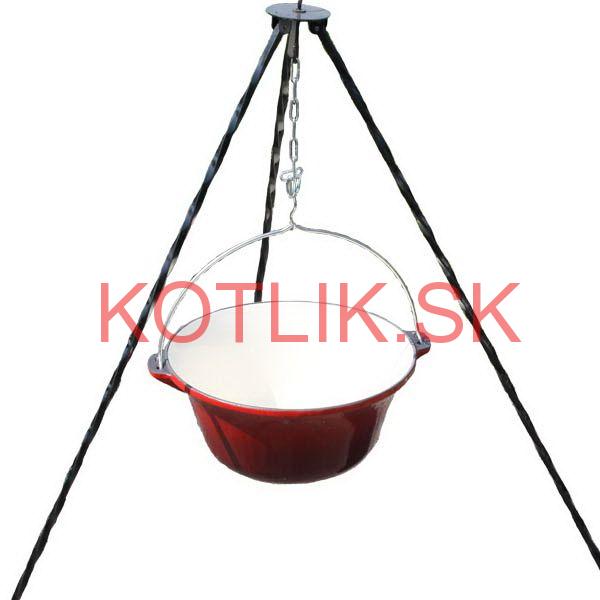 Liatinový  kotlík 10,8 L – smaltovaný povrch