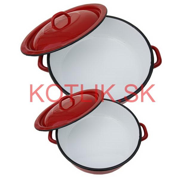 Smaltovaná sada kastrólov Classic 8