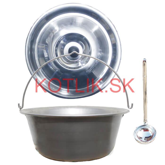 Nerezový kotlík 10 L (1,5 mm) + antikorová pokrievka