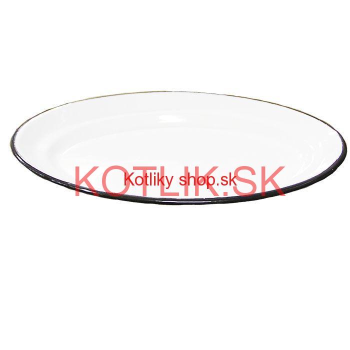 Smaltovaný podnos 35 x 25 cm