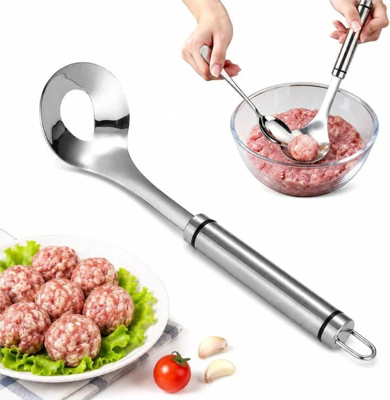 Nerezové tvorítko na fašírky a mäsové guľky 18 cm